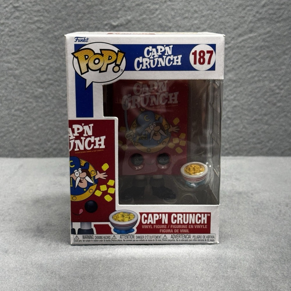 Funko POP #187 Captain Crunch Cereal Box Figure